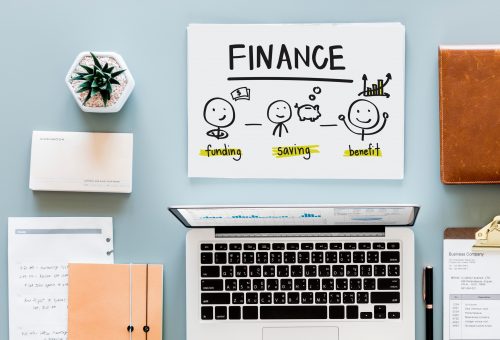Picture drawn of finance planning making people happy
